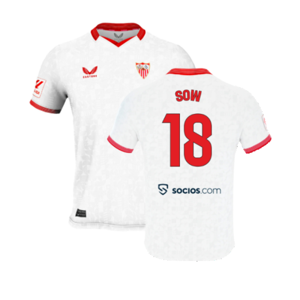 2023-2024 Sevilla Home Shirt (Womens) (Sow 18)