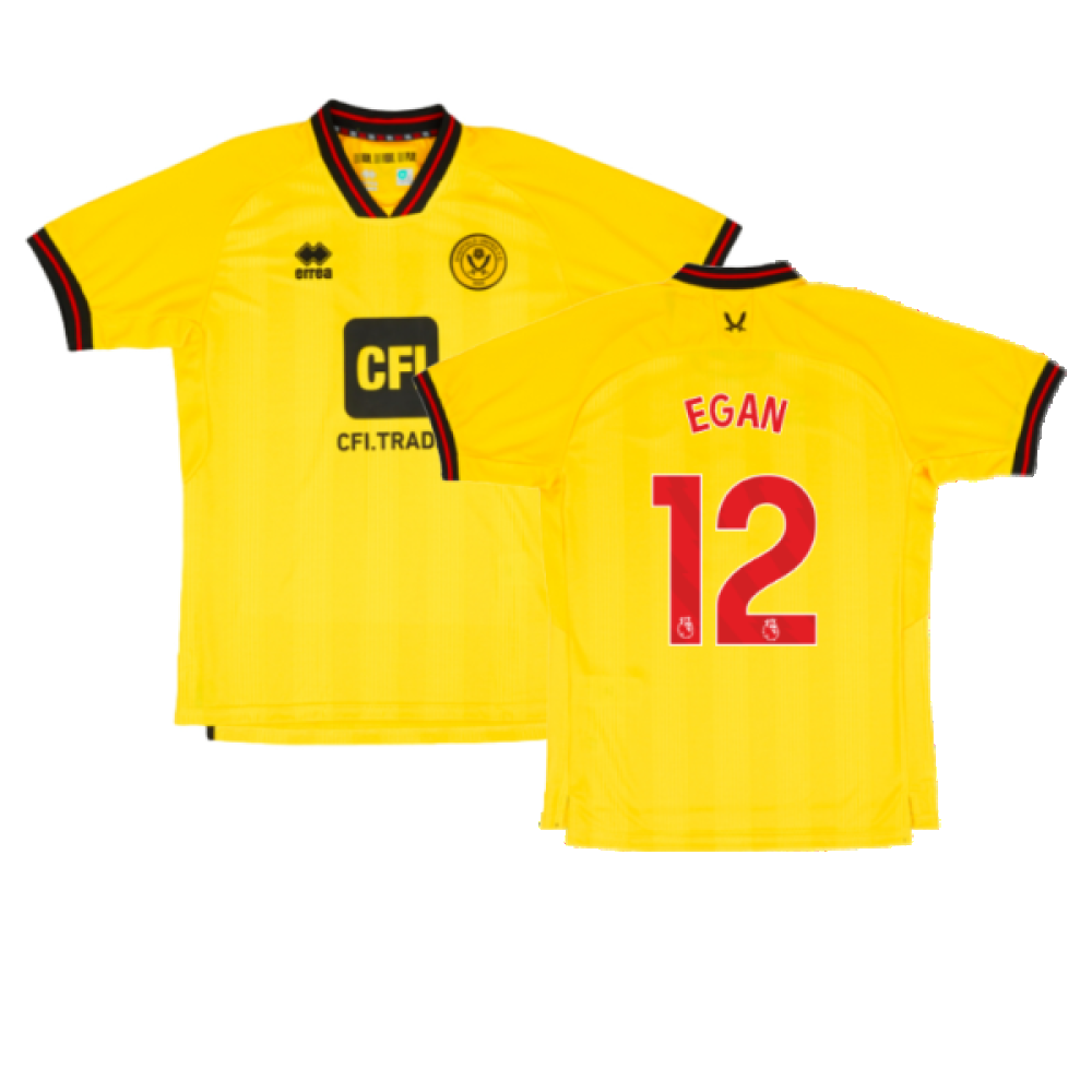 2023-2024 Sheffield United Away Shirt (Egan 12)