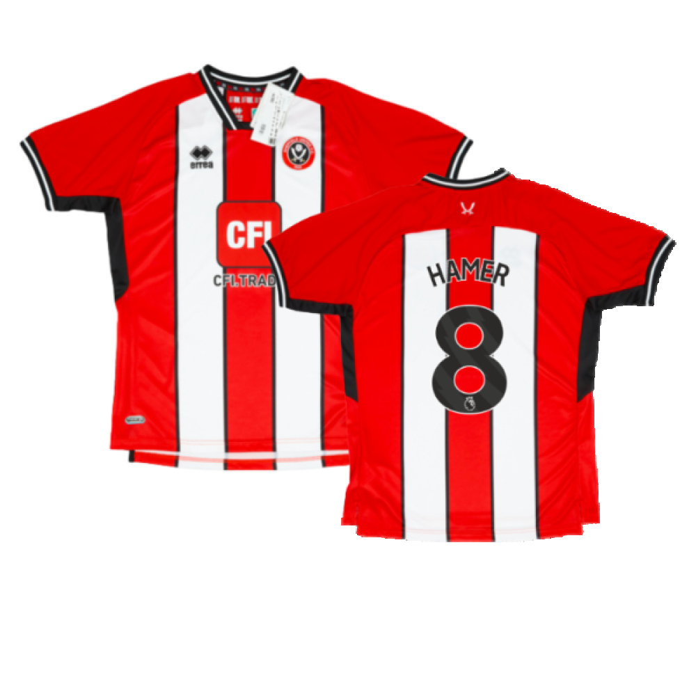 2023-2024 Sheffield United Home Shirt (Hamer 8)