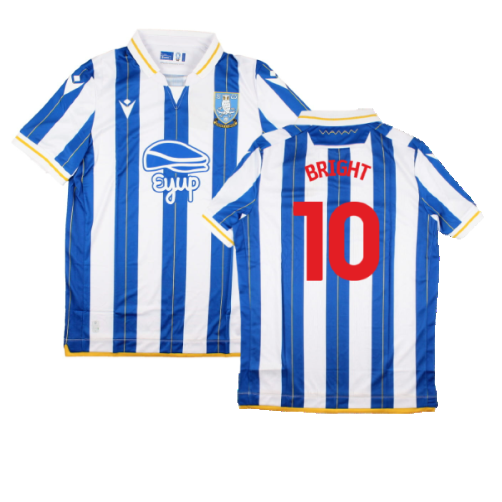 2023-2024 Sheffield Wednesday Home Shirt (BRIGHT 10)