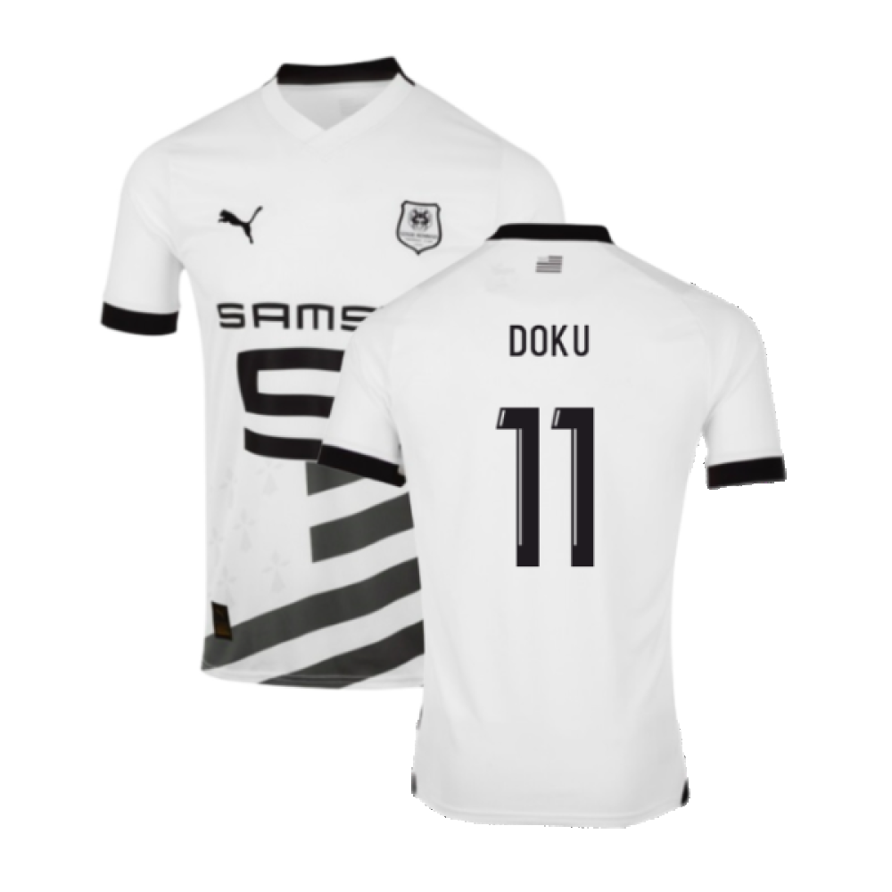 2023-2024 Stade Rennais Away Shirt (Doku 11)