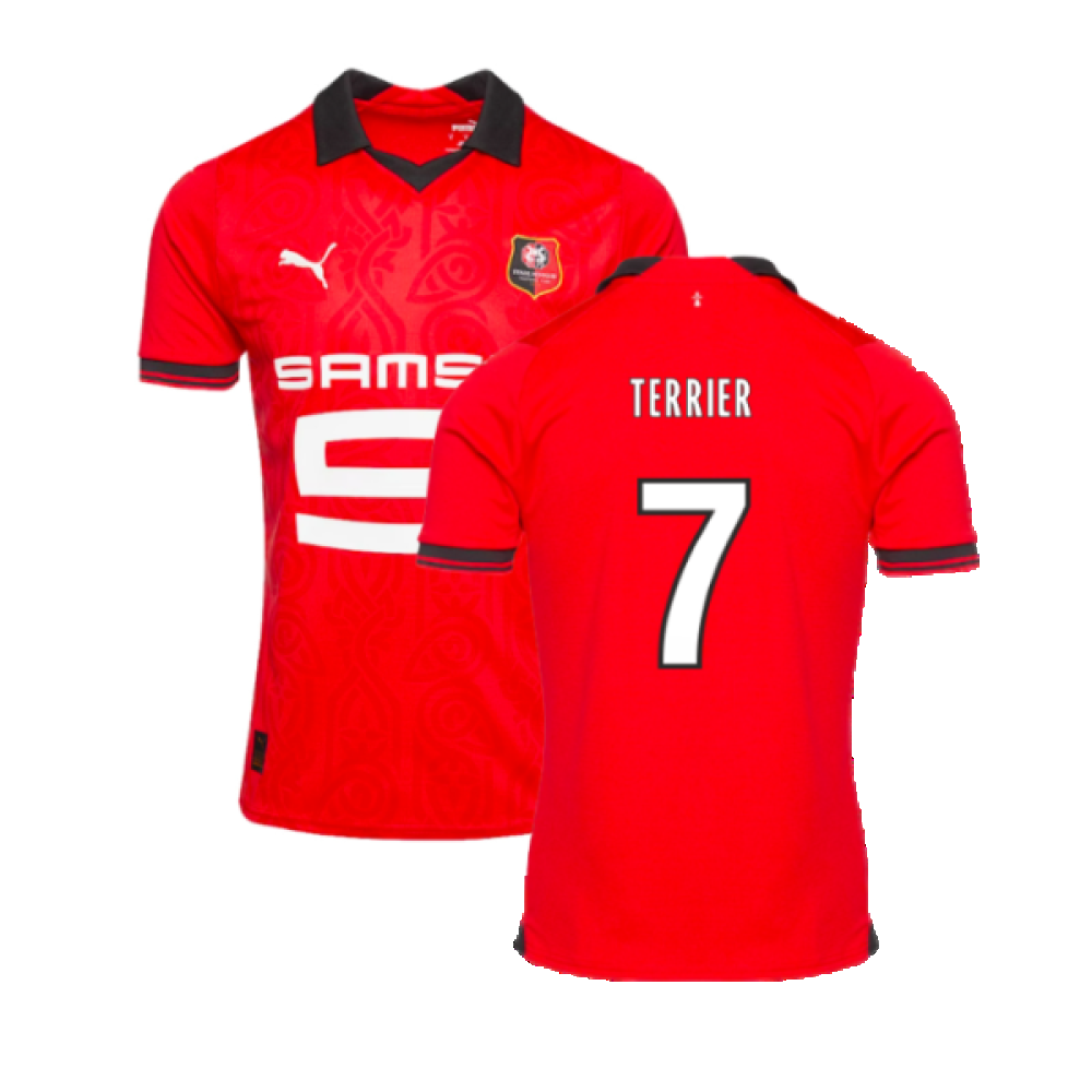 2023-2024 Stade Rennais Home Shirt (Terrier 7)