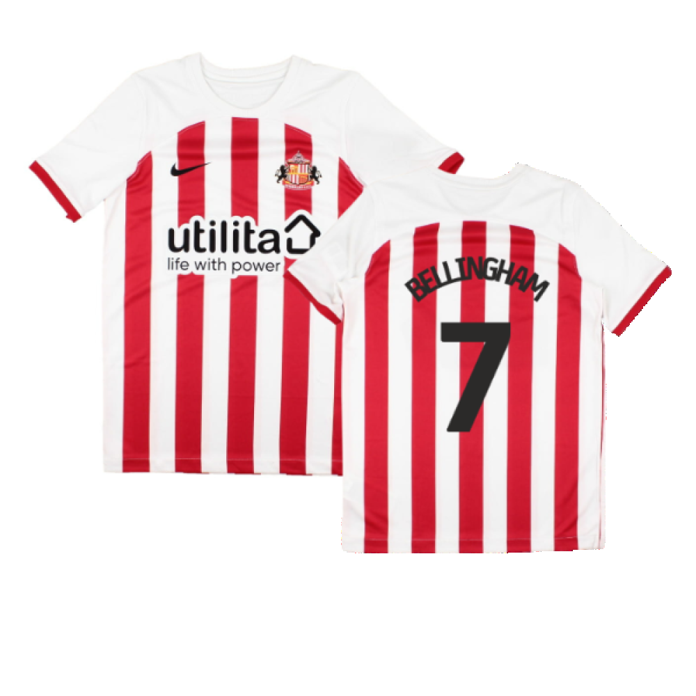 2023-2024 Sunderland Home Shirt (Kids) (Bellingham 7)