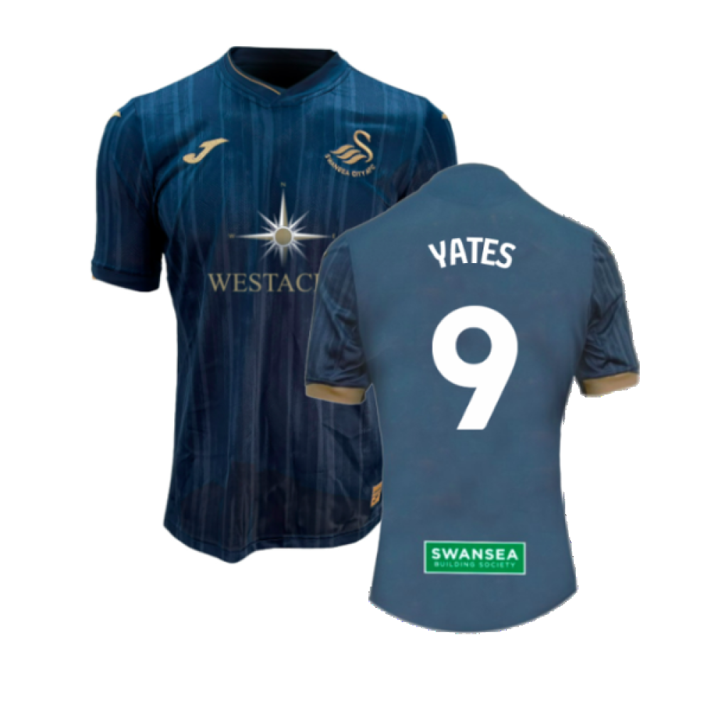 2023-2024 Swansea City Away Shirt (YATES 9)