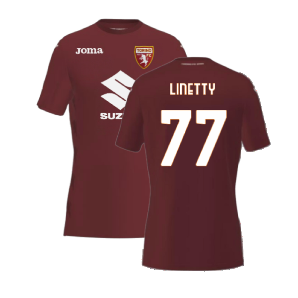 2023-2024 Torino Replica Home Shirt (LINETTY 77)