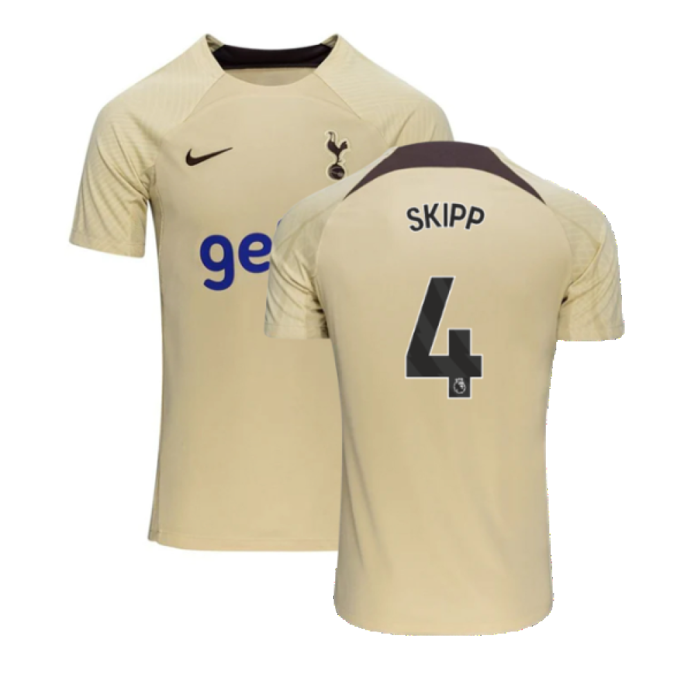 2023-2024 Tottenham Dri-Fit Strike Training Shirt (Team Gold) (Skipp 4)