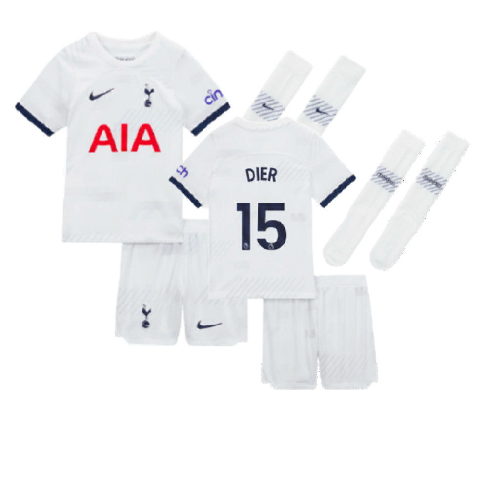 2023-2024 Tottenham Home Mini Kit (Dier 15)