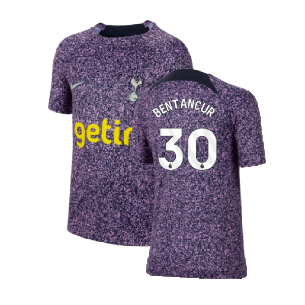 2023-2024 Tottenham Hotspur Academy Pro Pre-Match Top (Kids) (Bentancur 30)