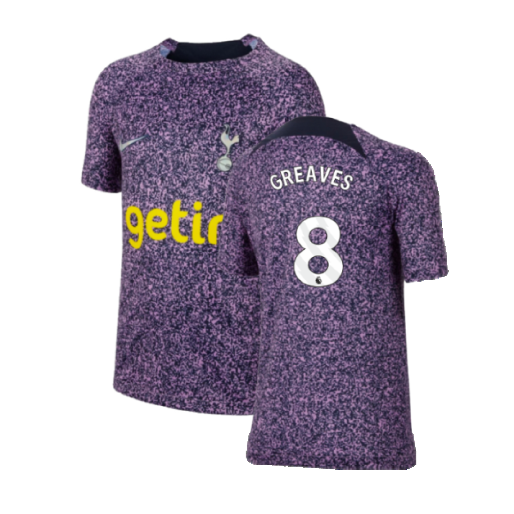 2023-2024 Tottenham Hotspur Academy Pro Pre-Match Top (Kids) (Greaves 8)