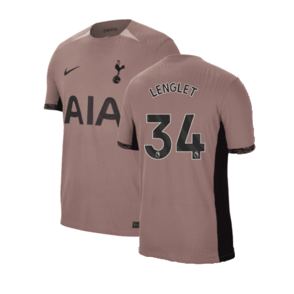 2023-2024 Tottenham Hotspur Authentic Third Shirt (Lenglet 34)