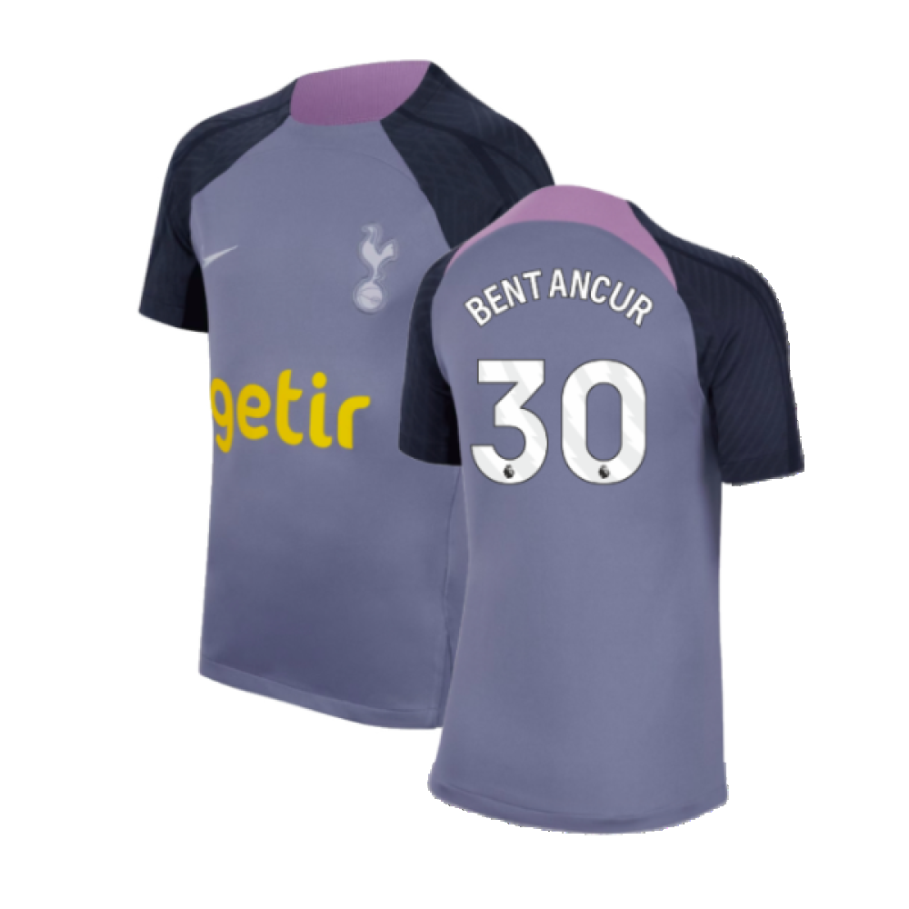 2023-2024 Tottenham Strike Dri-Fit Training Shirt (Violet) (Bentancur 30)