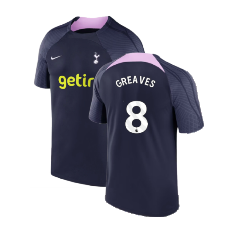 2023-2024 Tottenham Training Shirt (Marine) - Kids (Greaves 8)