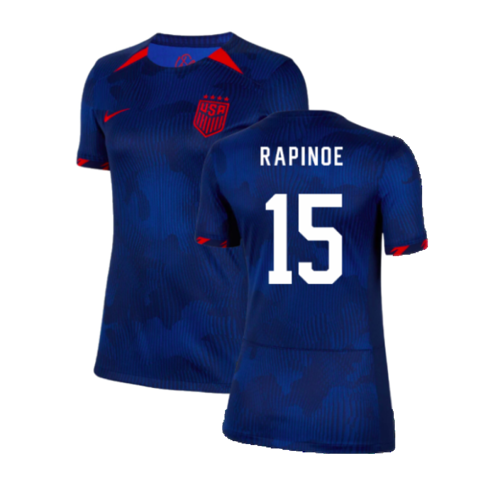 2023-2024 USA WWC Away Shirt (Ladies) (Rapinoe 15)