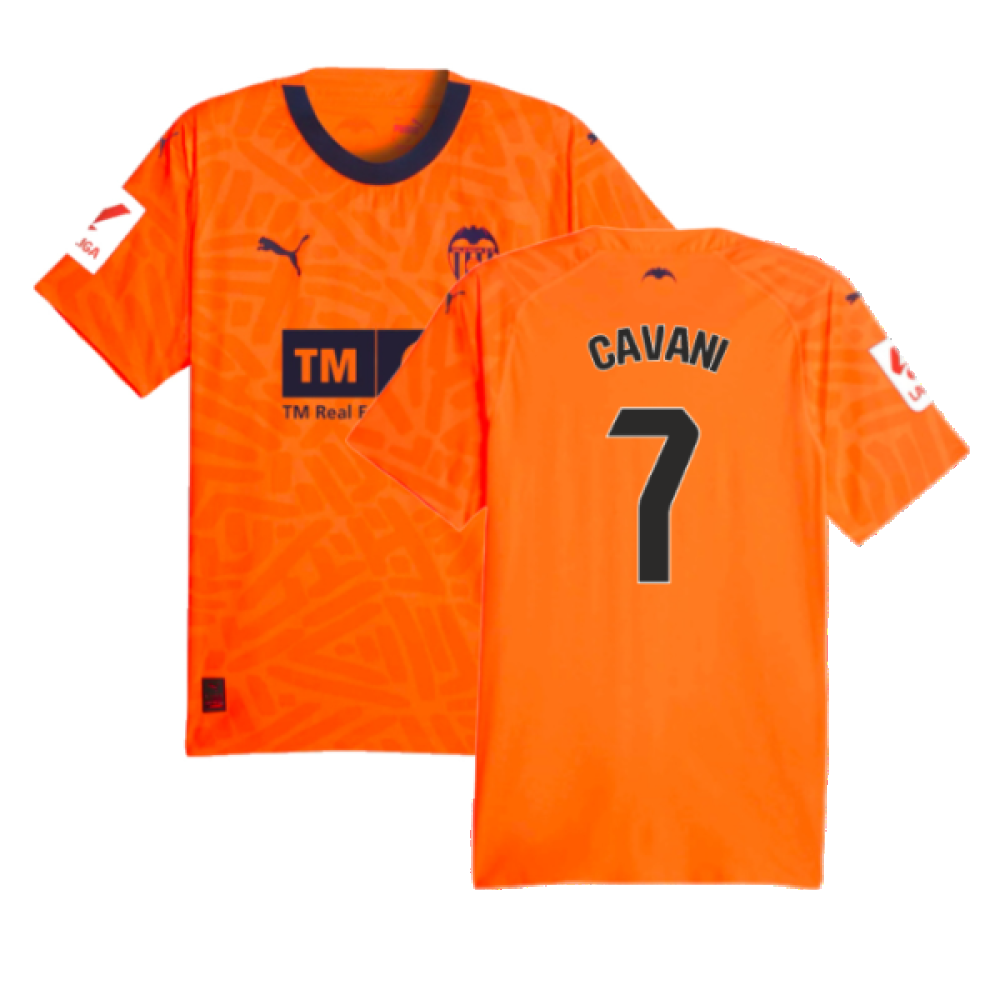 2023-2024 Valencia Third Shirt (CAVANI 7)