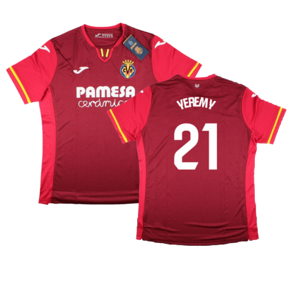 2023-2024 Villarreal Away Shirt (Yeremy 21)