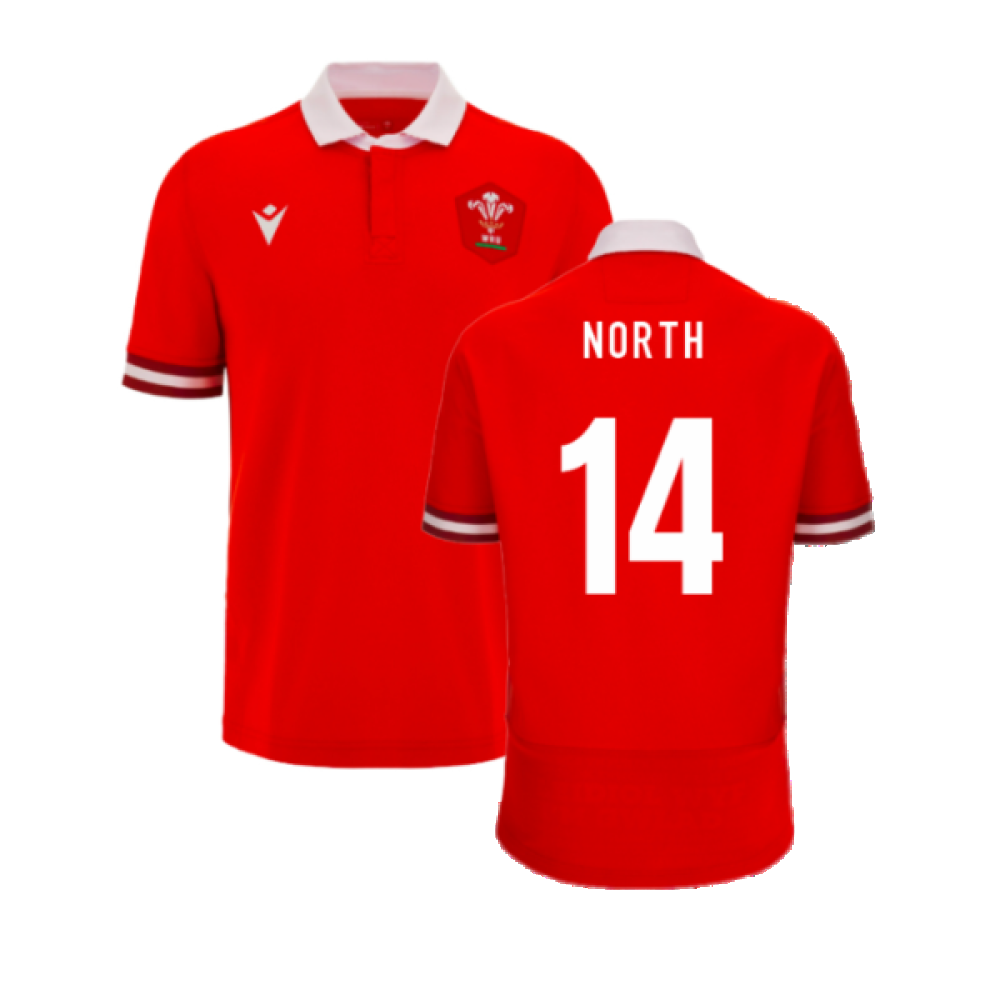 2023-2024 Wales Rugby Home Cotton Shirt (North 14)