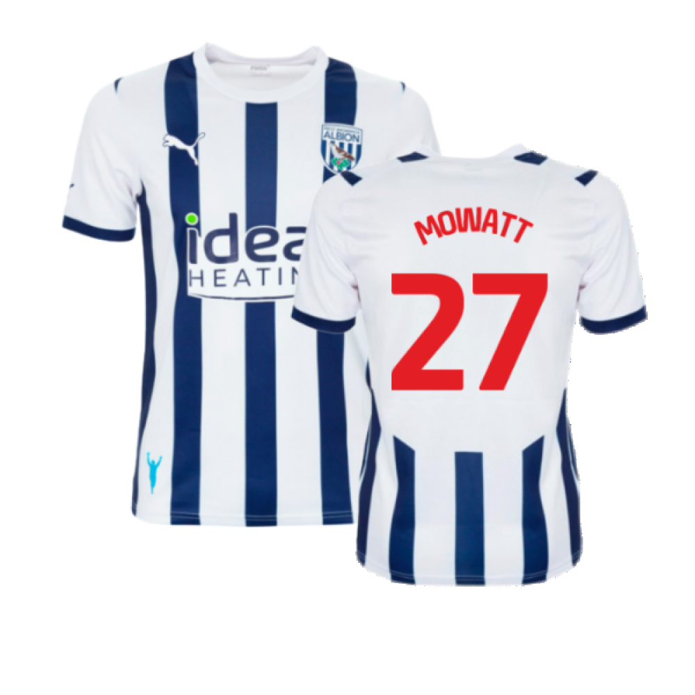 2023-2024 West Bromwich Albion WBA Home Shirt (MOWATT 27)