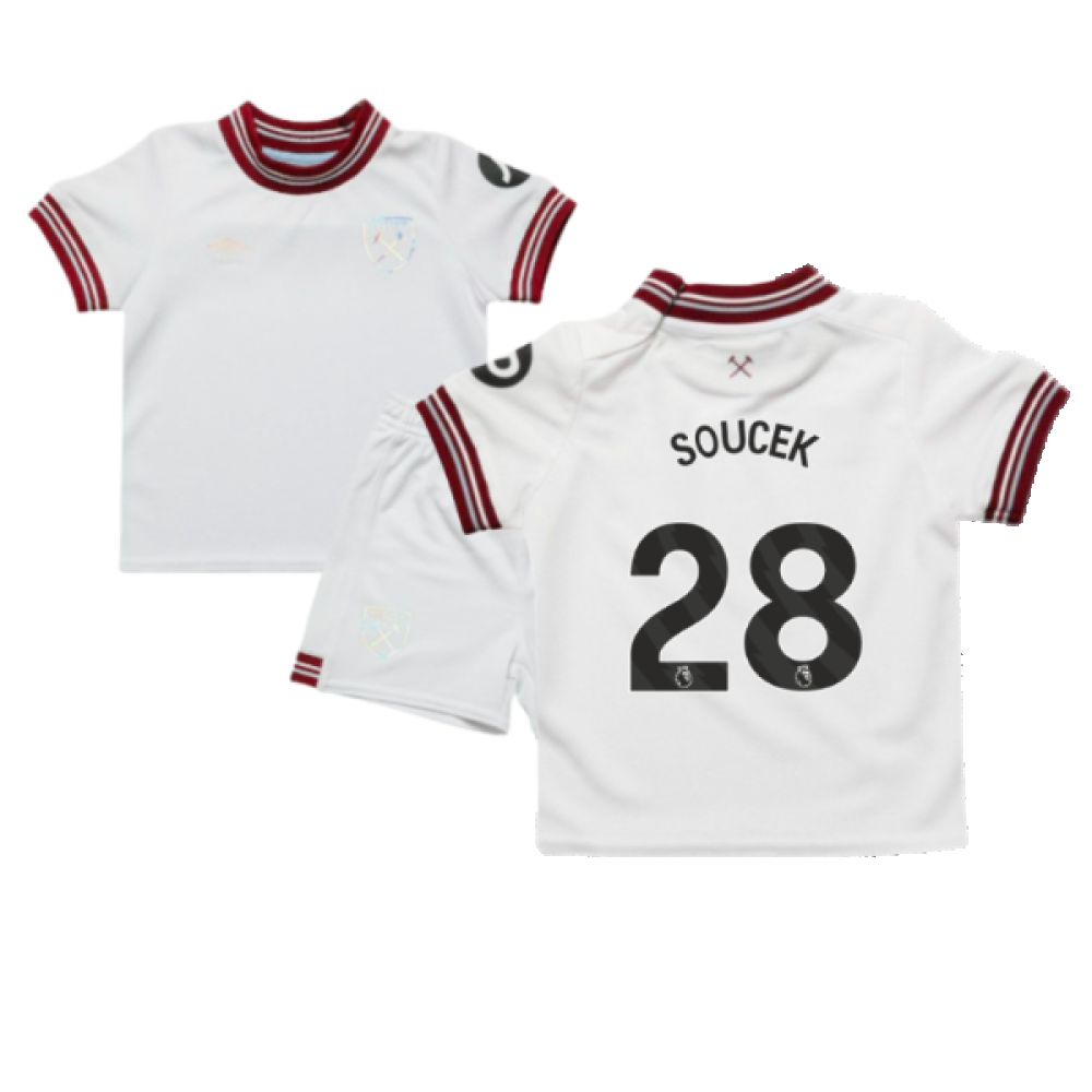 2023-2024 West Ham Away Baby Kit (SOUCEK 28)