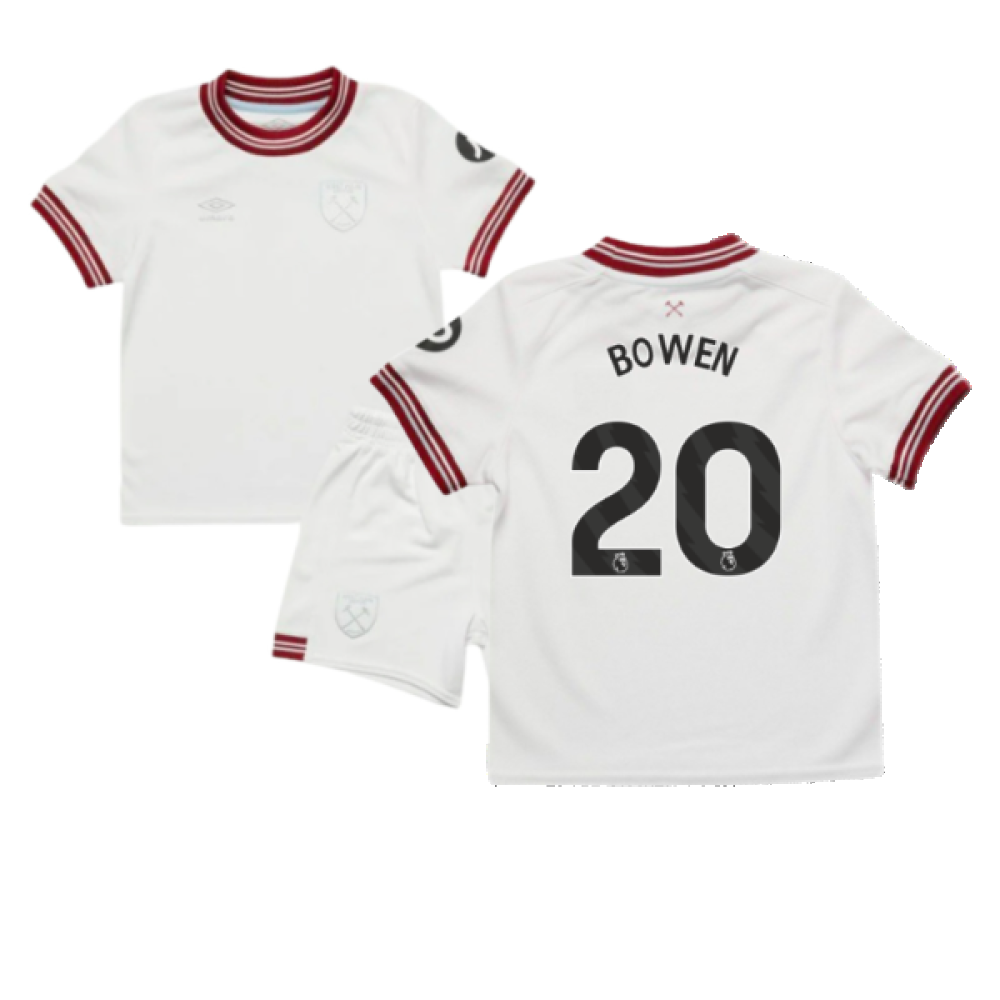 2023-2024 West Ham Away Infant Mini Kit (BOWEN 20)