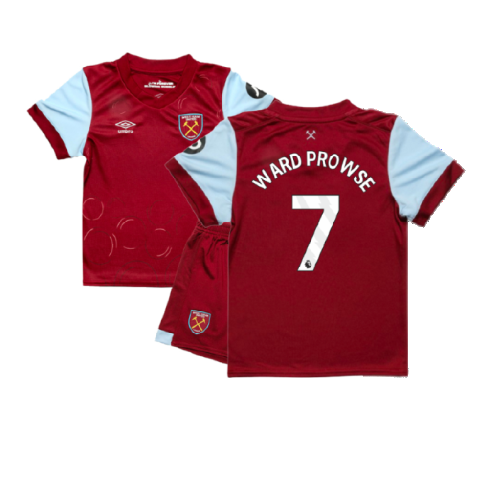 2023-2024 West Ham Home Infant Kit (Ward Prowse 7)