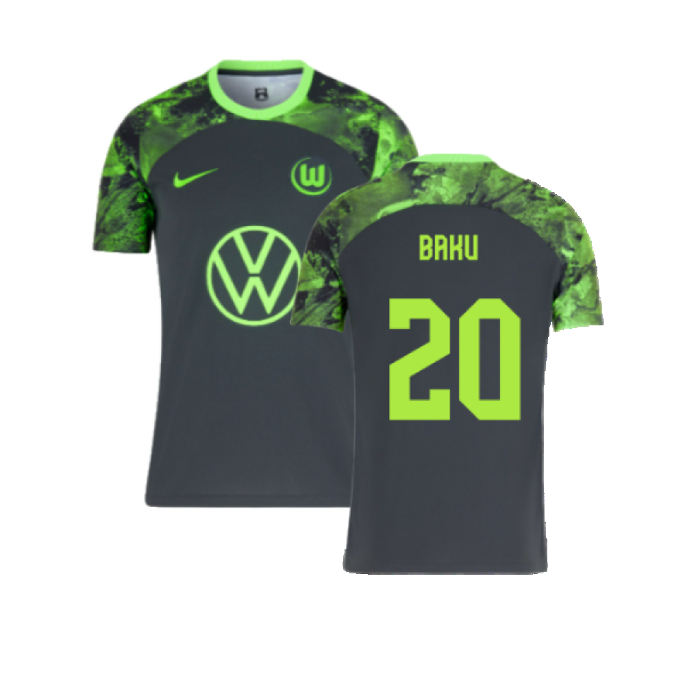 2023-2024 Wolfsburg Away Shirt (Baku 20)