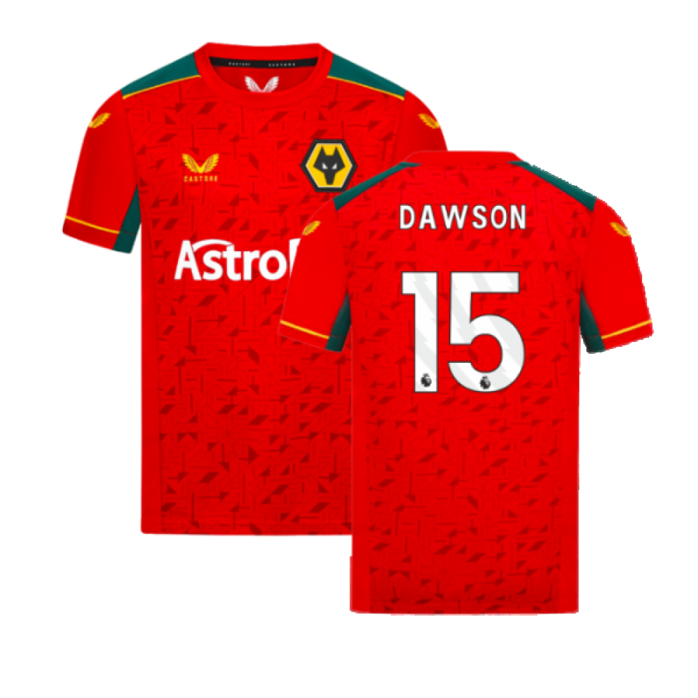 2023-2024 Wolves Away Shirt - Kids (DAWSON 15)