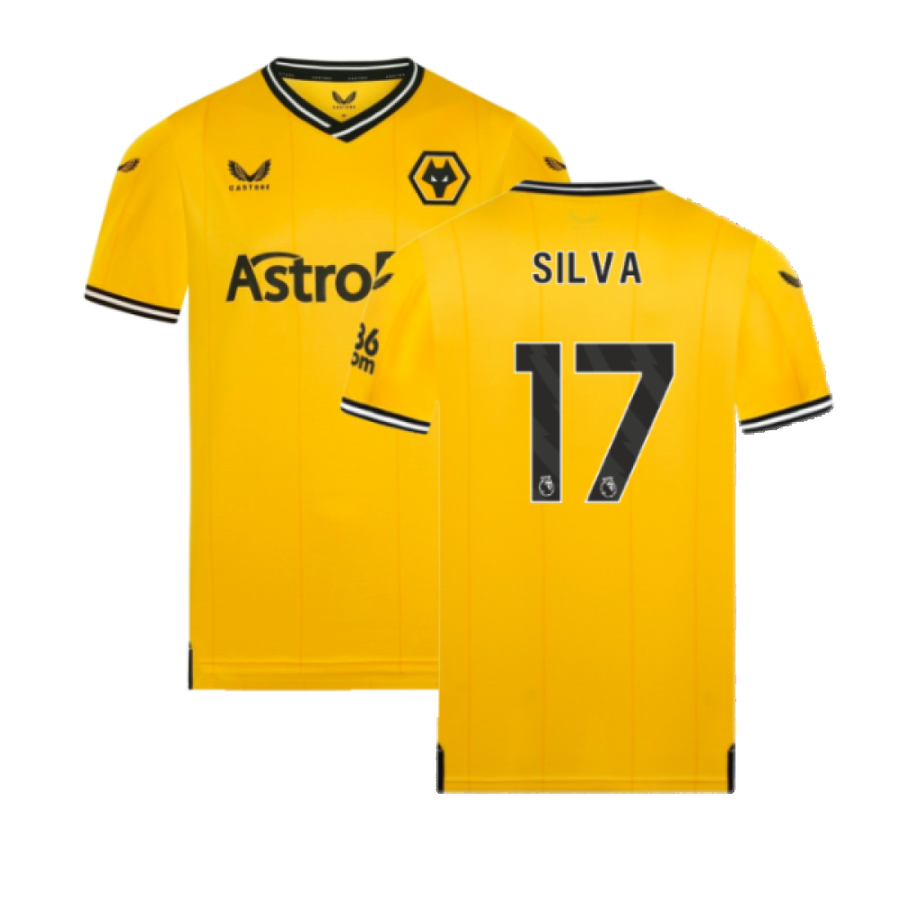 2023-2024 Wolves Home Shirt (SILVA 17)