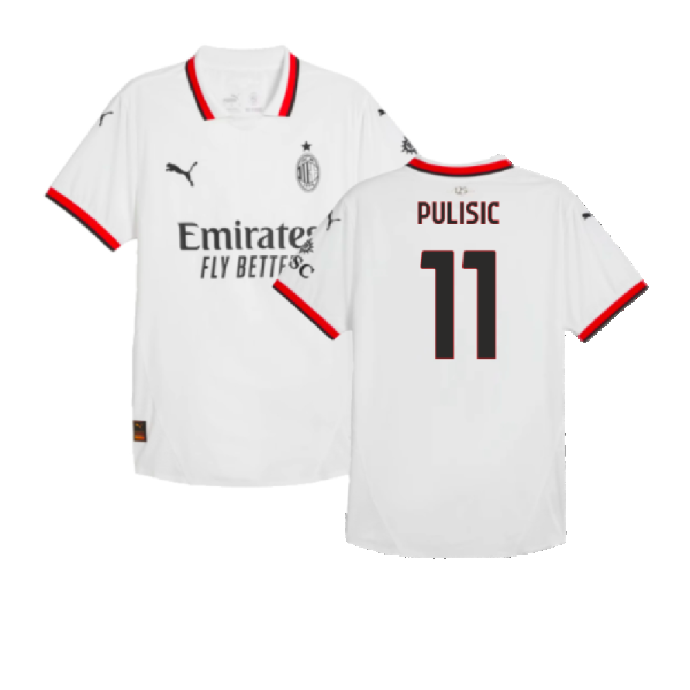 2024-2025 AC Milan Away Authentic Shirt (Pulisic 11)