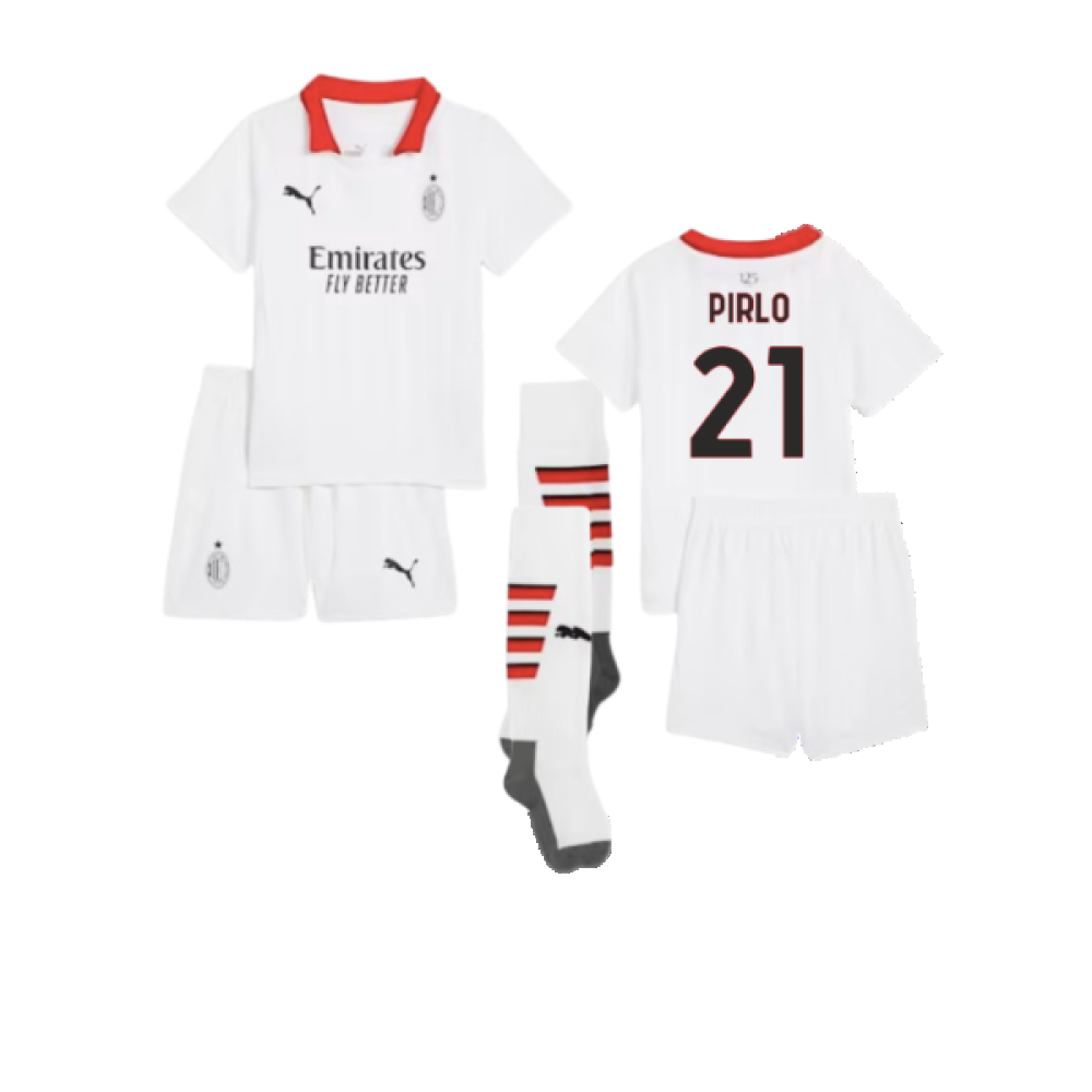 2024-2025 AC Milan Away Mini Kit (Pirlo 21)