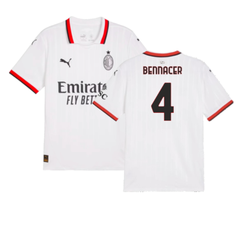 2024-2025 AC Milan Away Shirt (Bennacer 4)