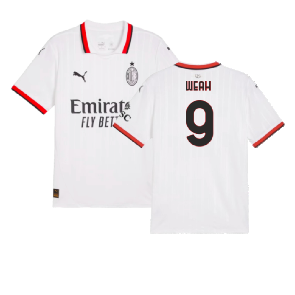 2024-2025 AC Milan Away Shirt (Weah 9)