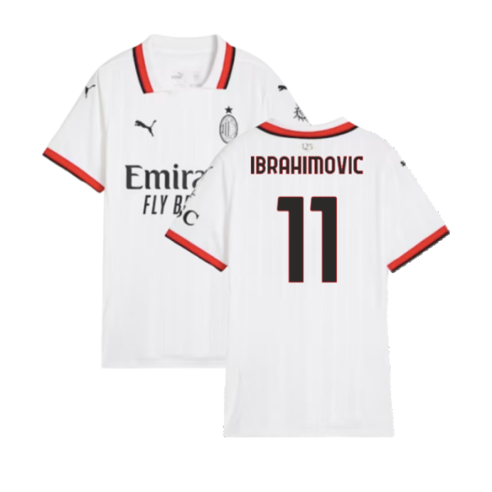 2024-2025 AC Milan Away Shirt (Womens) (Ibrahimovic 11)