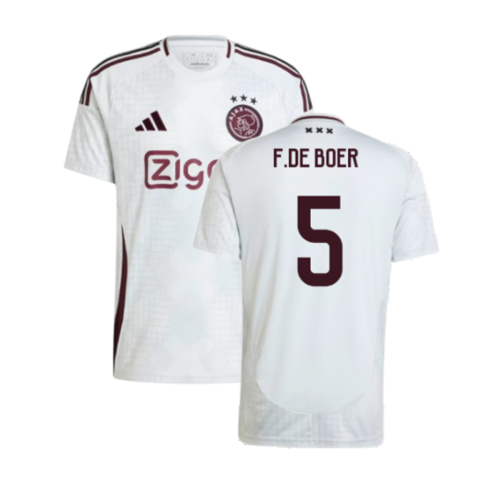 2024-2025 Ajax Third Shirt (F.De Boer 5)