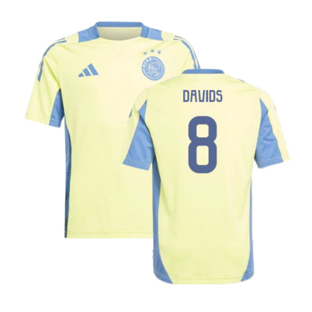 2024-2025 Ajax Training Jersey (Pulse Yellow) - Kids (Davids 8)