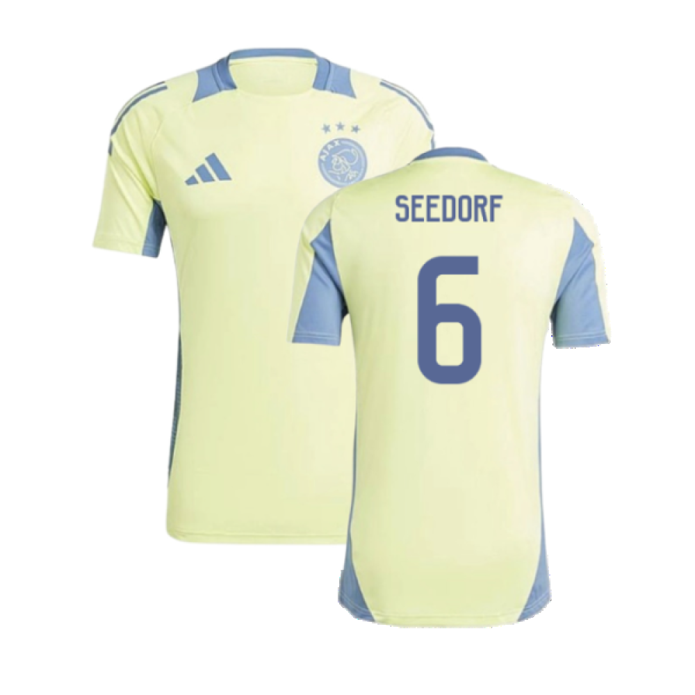 2024-2025 Ajax Training Jersey (Pulse Yellow) (Seedorf 6)