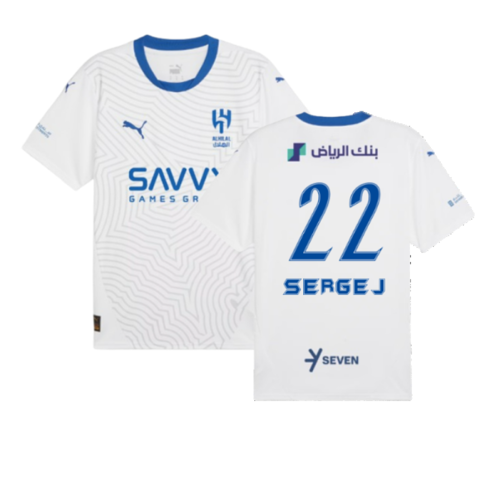 2024-2025 Al Hilal Away Shirt (Sergej 22)