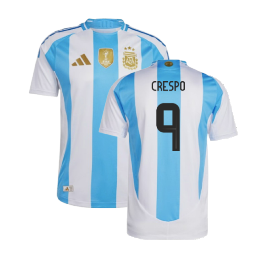 2024-2025 Argentina Authentic Home Shirt (CRESPO 9)