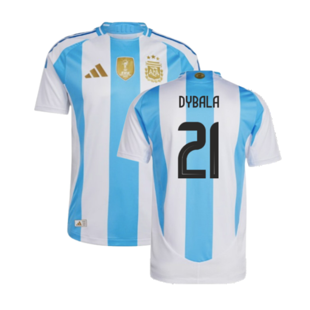 2024-2025 Argentina Authentic Home Shirt (DYBALA 21)