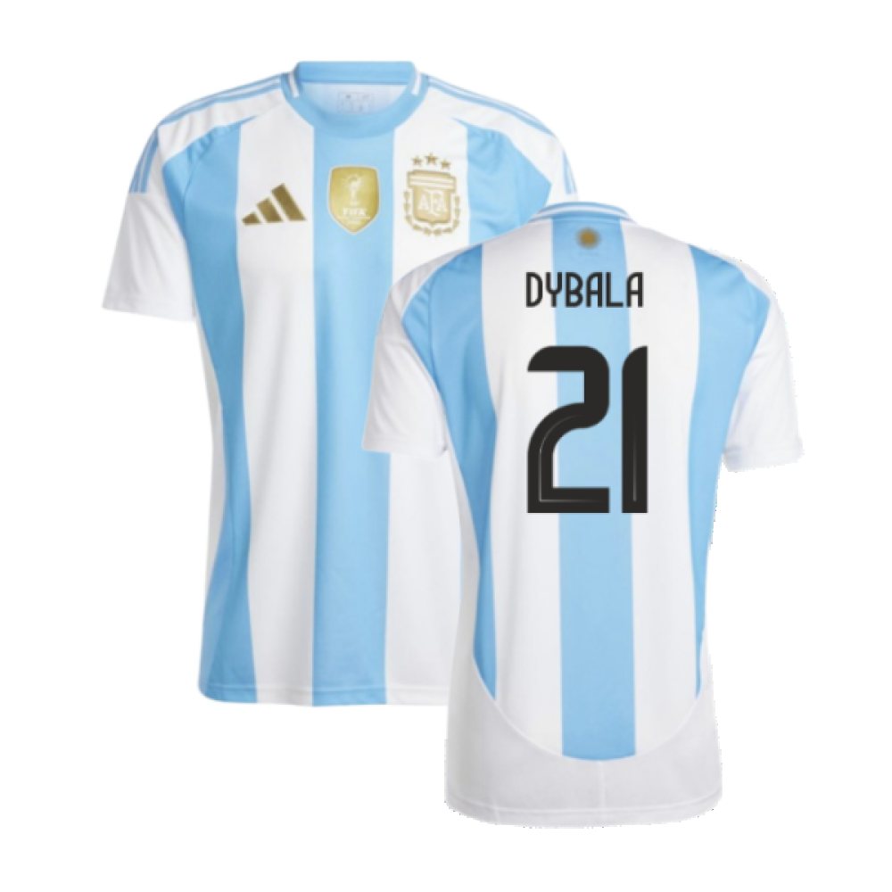 2024-2025 Argentina Home Shirt (DYBALA 21)