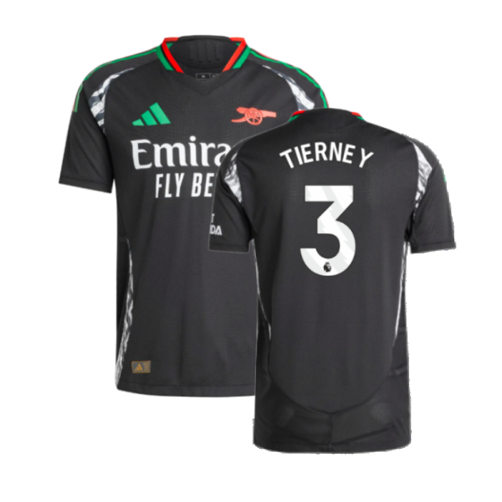 2024-2025 Arsenal Authentic Away Shirt (Tierney 3)