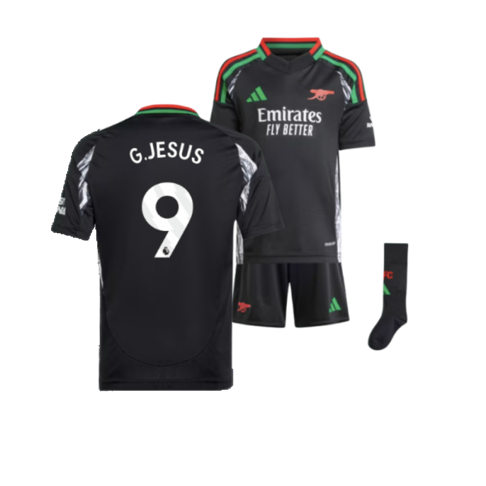 2024-2025 Arsenal Away Mini Kit (G.Jesus 9)