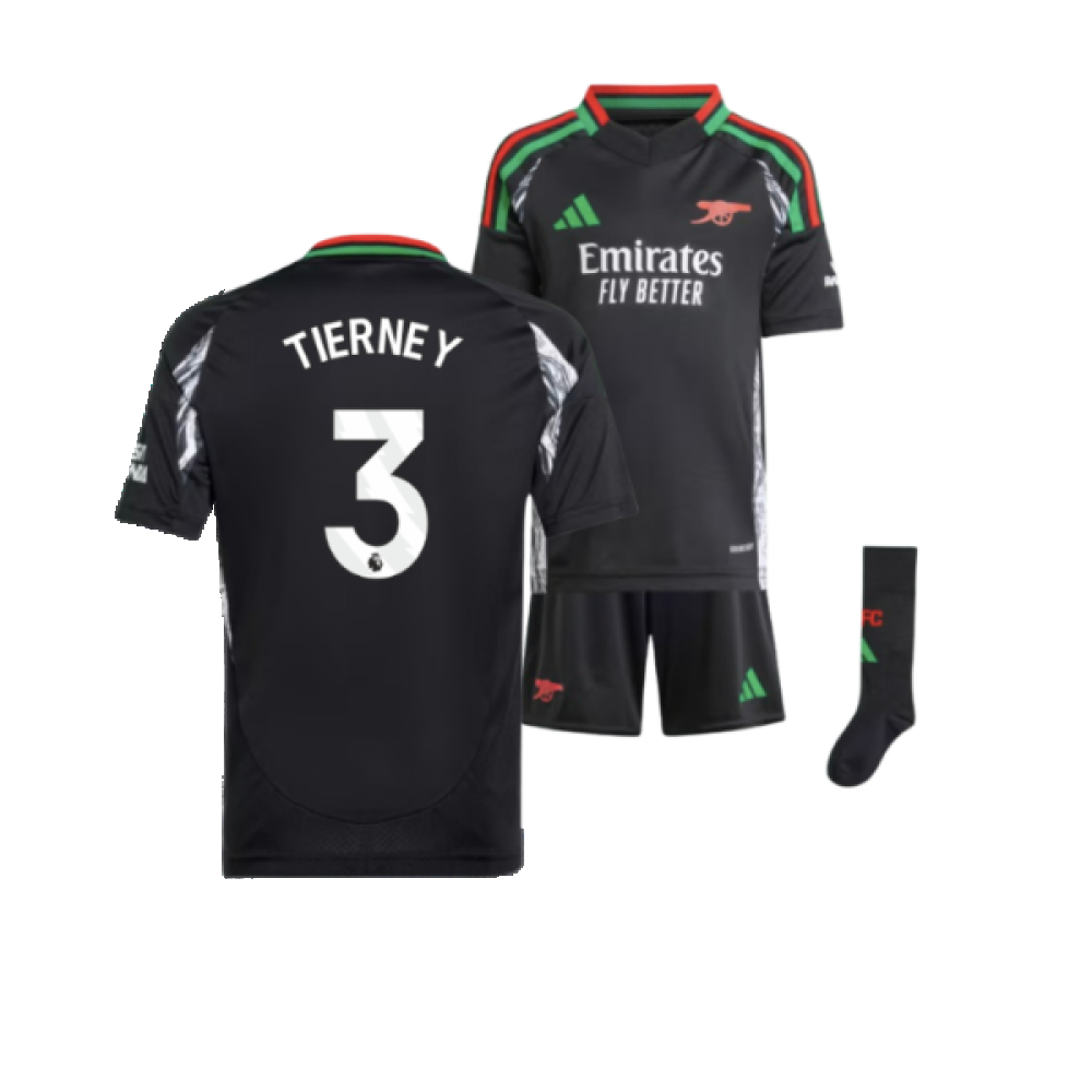 2024-2025 Arsenal Away Mini Kit (Tierney 3)