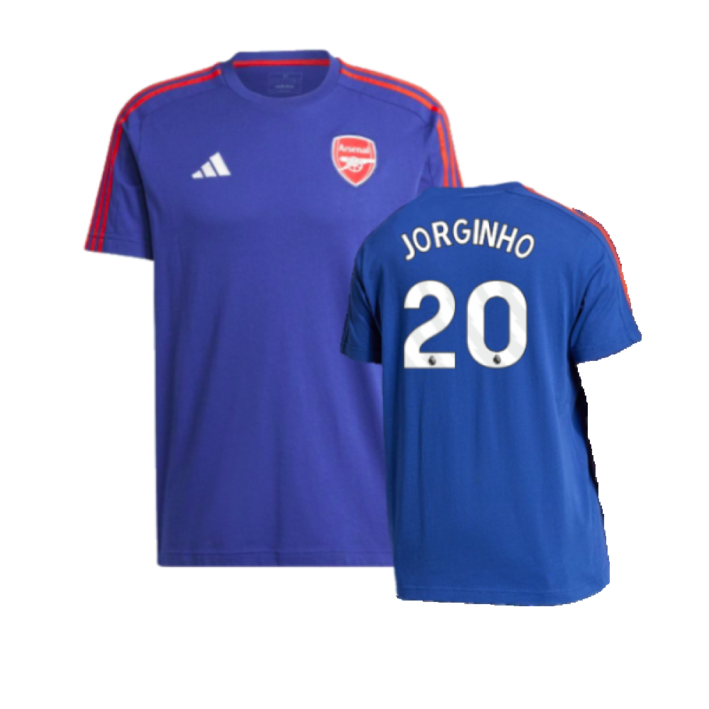 2024-2025 Arsenal DNA Tee (Victory Blue) (Jorginho 20)