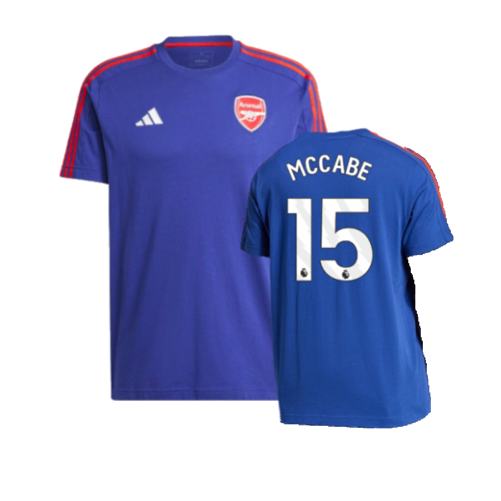 2024-2025 Arsenal DNA Tee (Victory Blue) (McCabe 15)