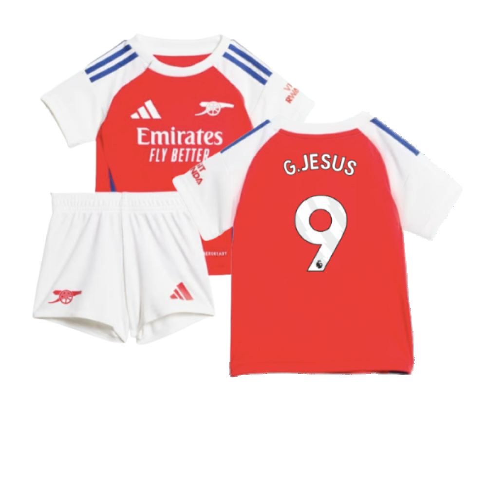 2024-2025 Arsenal Home Baby Kit (G.Jesus 9)