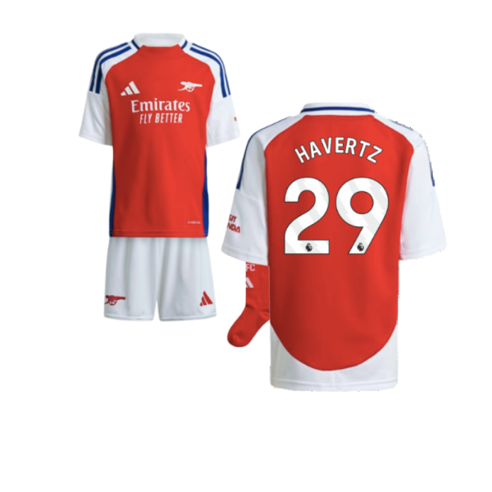 2024-2025 Arsenal Home Mini Kit (Havertz 29)