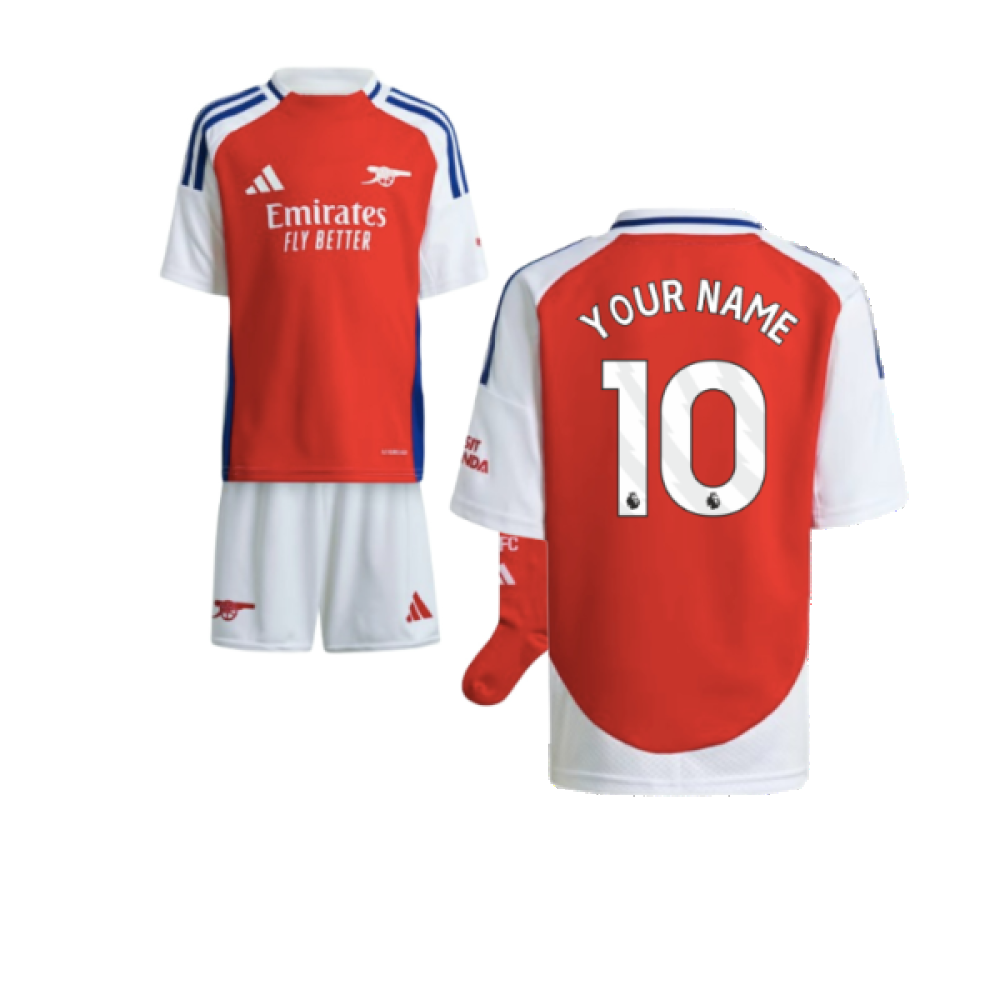 2024-2025 Arsenal Home Mini Kit (Your Name)