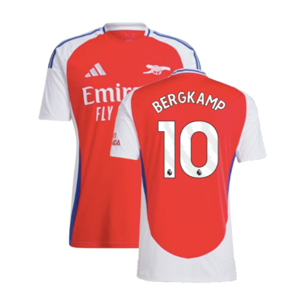 2024-2025 Arsenal Home Shirt (Bergkamp 10)