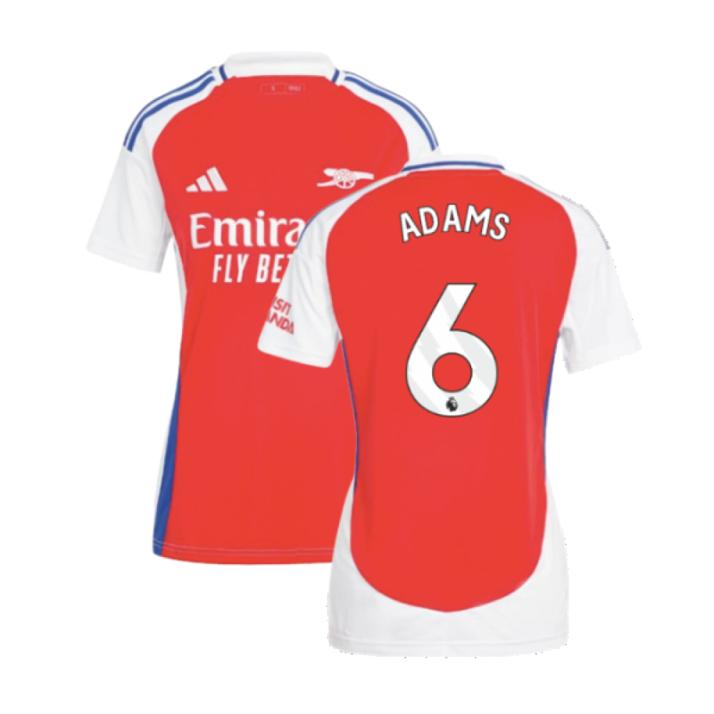 2024-2025 Arsenal Home Shirt (Womens) (Adams 6)