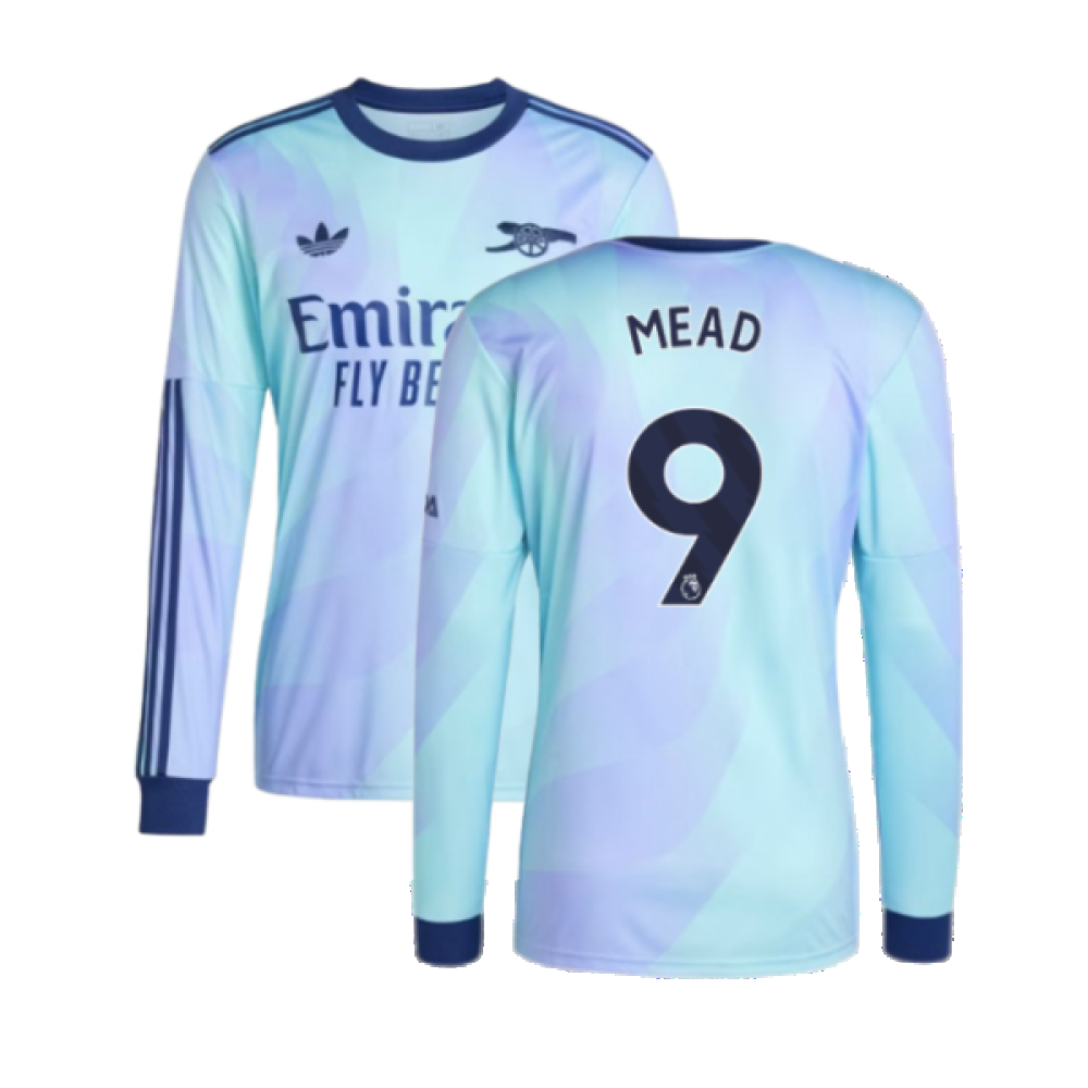 2024-2025 Arsenal Long Sleeve Third Shirt (Mead 9)